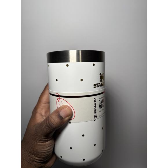 Stanley X Target Limited Edition 24oz FROST POLKA DOT Camp Mug BNWT - Picture 3 of 8